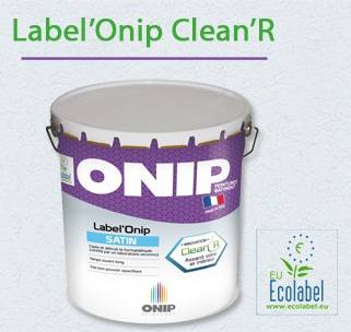 Peinture dépolluante : label Onip Clean'R